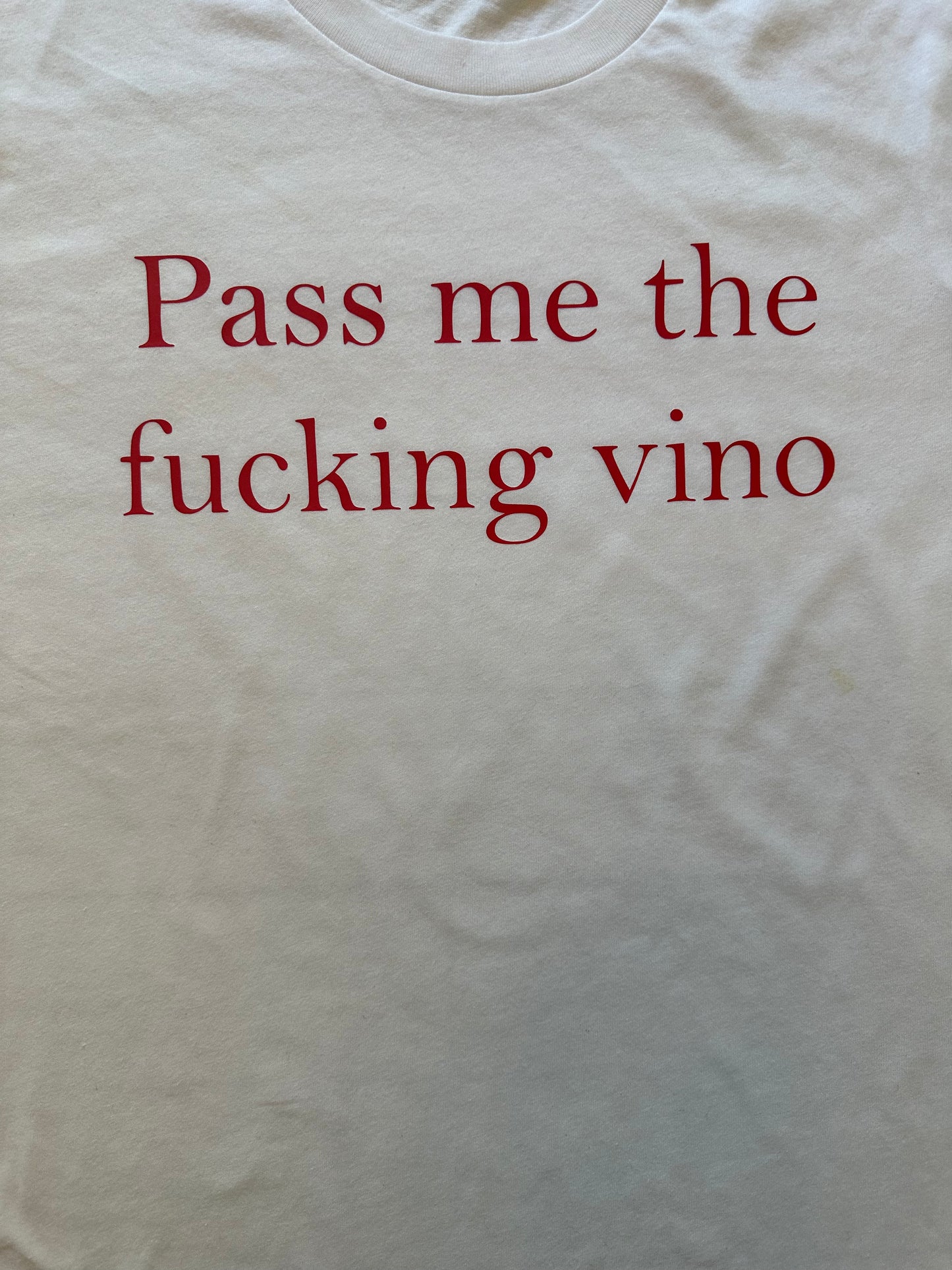 Pass the vino