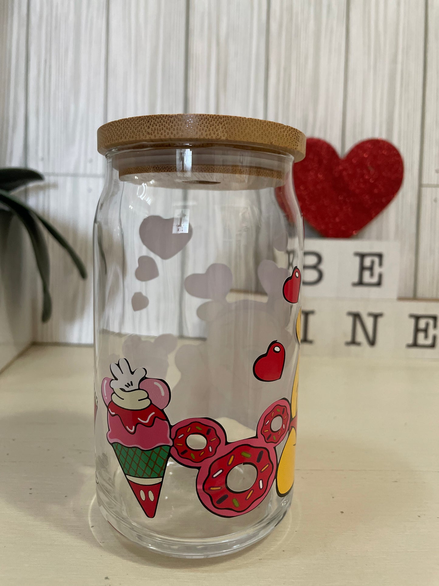 Winnie the Pooh beer can glass
