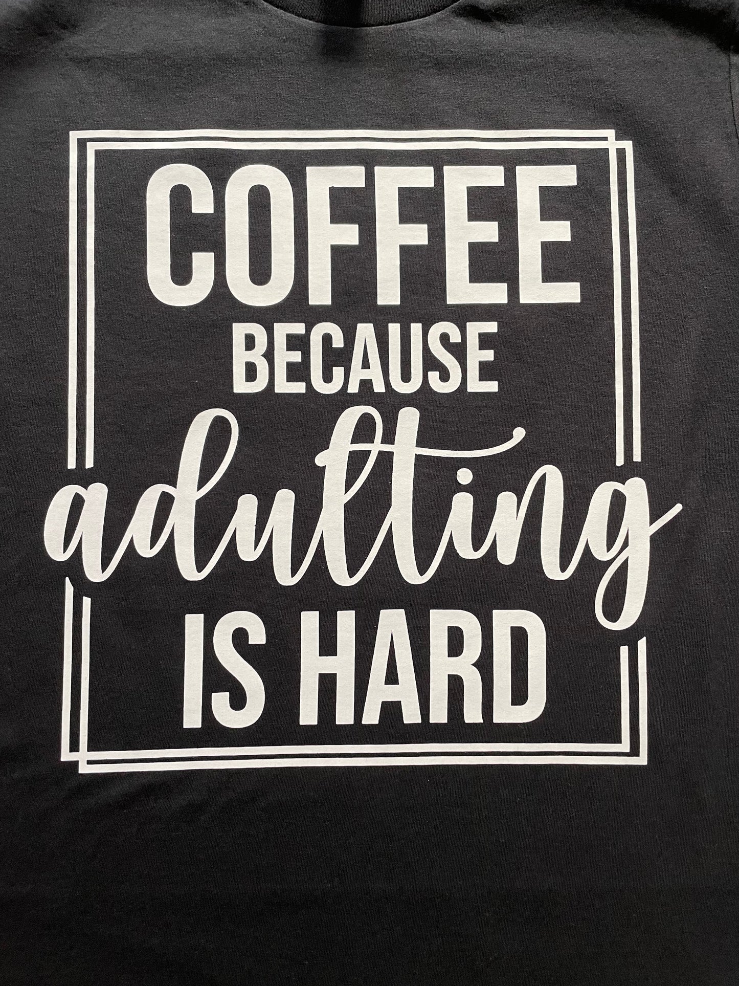 Coffee because…..