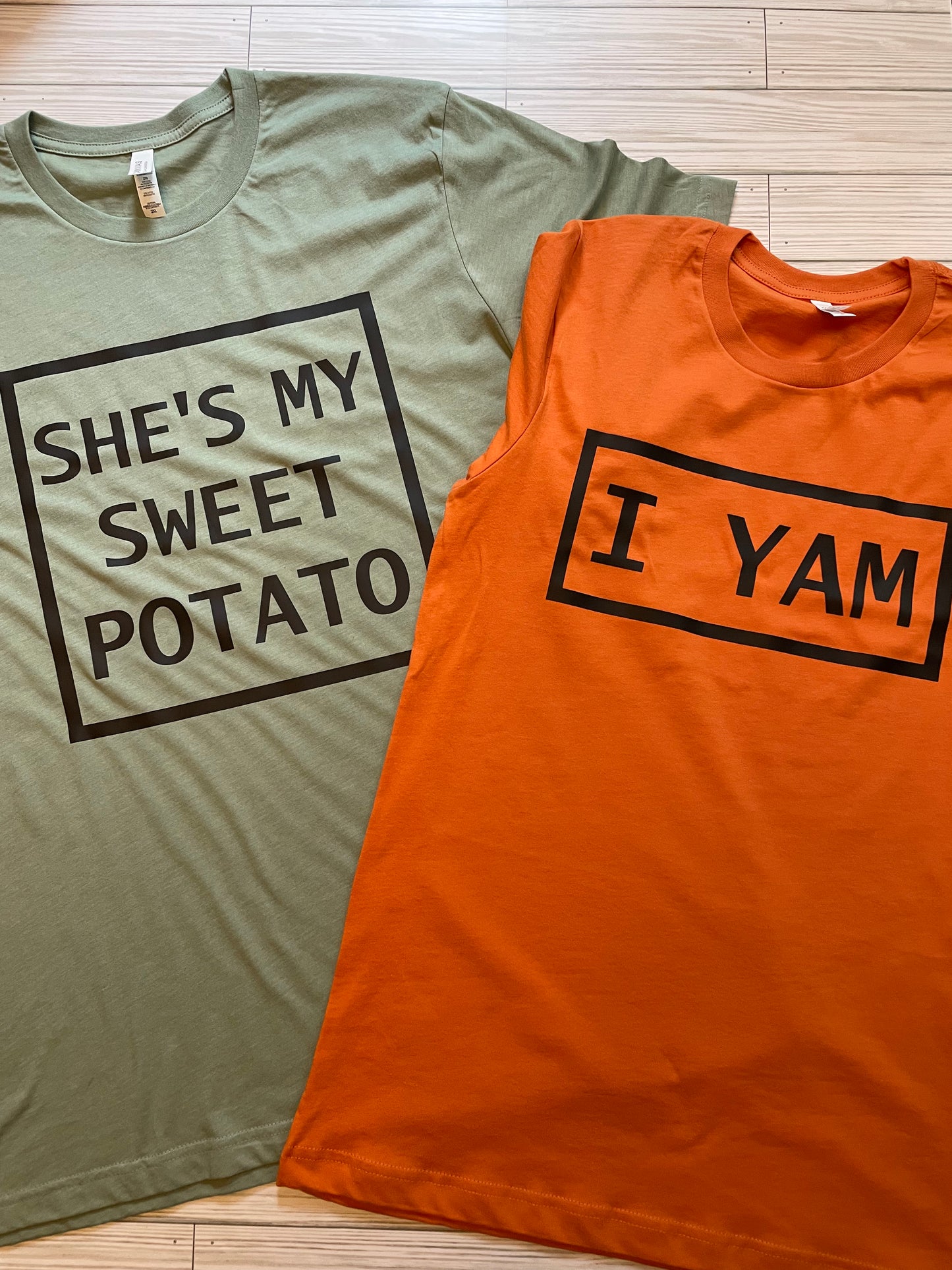 Sweet Potato and I Yam