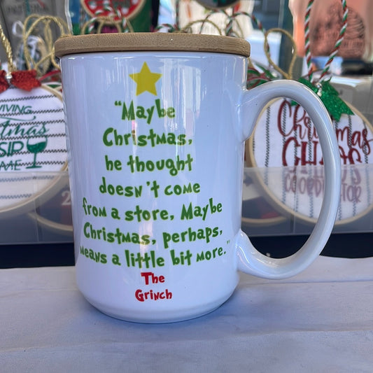 Grinch Love Coffee Cup