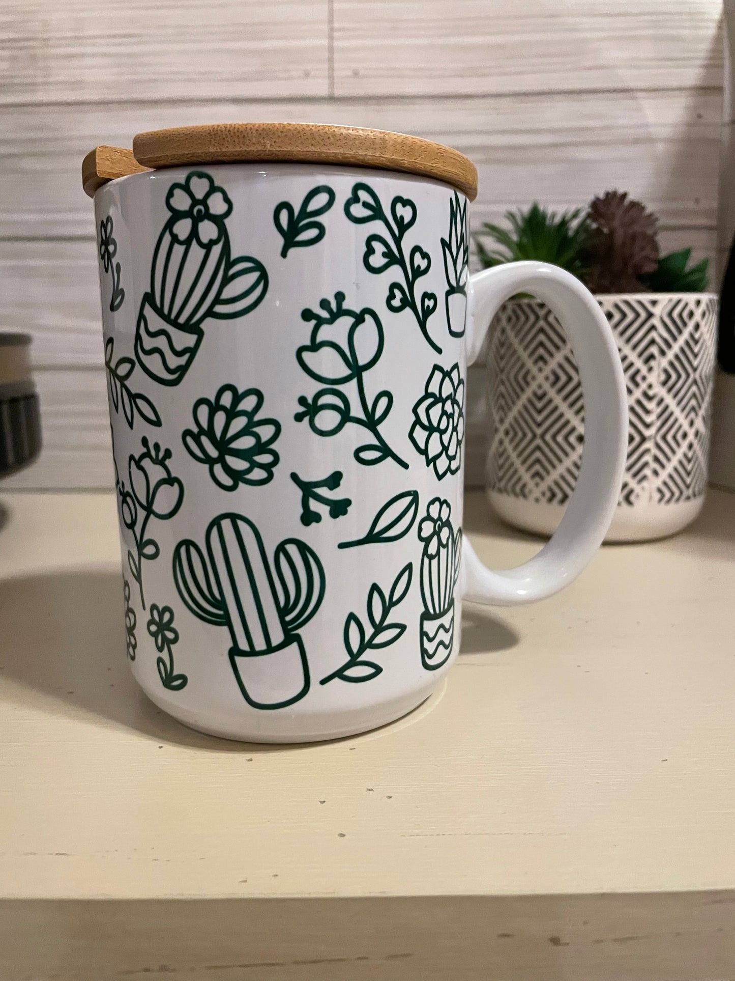 Cactus Coffee Cup